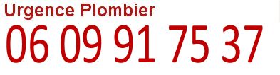 urgence plombier Paris 15